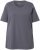 Ulla Popken Essential Round Neck Stretch Tee Graphite Grey - Tričká - 