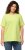Ulla Popken Essential Round Neck Stretch Tee Lime Green - Tričká - 
