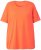 Ulla Popken Essential Round Neck Stretch Tee Coral Pink - Tričká - 