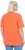 Ulla Popken Essential Round Neck Stretch Tee Coral Pink - Tričká - 
