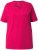 Ulla Popken Essential Round Neck Stretch Tee Dark Raspberry - Tričká - 