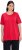 Ulla Popken Essential Round Neck Stretch Tee Red - Tričká - 