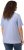Ulla Popken Essential Round Neck Stretch Tee Sky Blue - Tričká - 