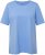 Ulla Popken Essential Round Neck Stretch Tee Cloud Blue - Tričká - 