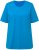 Ulla Popken Essential Round Neck Stretch Tee Sapphire Blue - Tričká - 