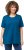 Ulla Popken Essential Round Neck Stretch Tee Medium Blue - Tričká - 