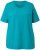 Ulla Popken Essential Round Neck Stretch Tee Teal - Tričká - 