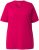 Ulla Popken Essential V-Neck Stretch Tee Dark Raspberry - Tričká - 