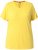 Ulla Popken Functional Antibacterial Finish V-Neck Short Sleeve Knit Top Sun Yellow - Tričká - 