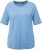 Ulla Popken Quick-Drying Short Sleeve T-Shirt Pale Blue - Tričká - 