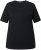Ulla Popken Scoop Neck Short Sleeve Tee Black - Tričká - 