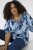 Kaffe Curve Aliana Tunic Blue Flower Animal - Tuniky - 