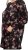 Scandinavian Caramel Flowers Tunic Red and Pink - Potlačené tričká pre ženy - 