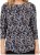 Scandinavian Caramel Tiny Flower Petals Blouse Light Blue - Potlačené tričká pre ženy - 