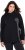 Ulla Popken Ribbon Detail Turtleneck Sweatshirt Black - Mikiny & mikiny bez kapucne - 