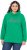 Ulla Popken HELLO Classic Fit Stand-Up Collar Sweatshirt Emerald Green - Mikiny & mikiny bez kapucne - 