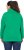 Ulla Popken HELLO Classic Fit Stand-Up Collar Sweatshirt Emerald Green - Mikiny & mikiny bez kapucne - 