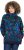 Ulla Popken Ribbon Print Turtleneck Sweatshirt Navy - Tričká - 