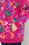 Ulla Popken Ribbon Print Turtleneck Sweatshirt Cherry Red - Mikiny & mikiny bez kapucne - Pohodlné mikiny, hoodie a pletené svetre
