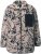 Ulla Popken Marble Print Teddy Fleece Jacket Dark Putty - Mikiny & mikiny bez kapucne - 