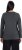 Ulla Popken Basic Round Neck Long Sleeve Slim Fit Cotton Tee Charcoal - Tričká - 