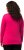 Ulla Popken Basic Round Neck Long Sleeve Slim Fit Cotton Tee Magenta Pink - Tričká - 