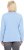 Ulla Popken Basic Round Neck Long Sleeve Slim Fit Cotton Tee Light Blue - Tričká - 