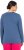 Ulla Popken Basic Round Neck Long Sleeve Slim Fit Cotton Tee Ink Blue - Tričká - 