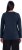 Ulla Popken Basic Round Neck Long Sleeve Slim Fit Cotton Tee Navy Blue - Tričká - 