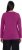 Ulla Popken Basic Round Neck Long Sleeve Slim Fit Cotton Tee Berry - Tričká - 
