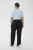 Kaffe Curve Mille Wide Pants Black Deep - Látkové nohavice - 