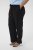 Kaffe Curve Mille Wide Pants Black Deep - Látkové nohavice - 