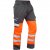 Leo Bideford Ecoviz Poly/Cotton Cargo Trouser Hi-Vis Orange/Grey - Pracovné odevy - Pracovné Odevy 3XL-6XL