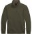 Double Outfitters MTOP-1163 Mikina s krátkym zipsom Khaki - Mikiny & mikiny bez kapucne - Mikiny & Mikiny s Kapucňou 2XL-12XL