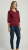 Nora Mikken GELINA Sweater Burgundy - DÁMSKE OBLEČENIE XS-XXL - 