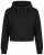 Nora Mikken KAMILLA Cropped Hoodie Black - DÁMSKE OBLEČENIE XS-XXL - 