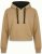 Nora Mikken KAMILLA Cropped Hoodie Camel - DÁMSKE OBLEČENIE XS-XXL - 