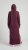 Nora Mikken MARI Maxi Hoodie Dress Mauve Wine - DÁMSKE OBLEČENIE XS-XXL - 