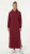Nora Mikken MARTINA Maxi Hoodie Dress Burgundy - DÁMSKE OBLEČENIE XS-XXL - 