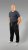20 Nodi Ponente Long Leg Sports Pants in Combed Fleece Cotton Black - Tepláky & teplákové kraťasy - Tepláky & Teplákové kraťasy - 2XL-12XL