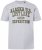 JP1880 T-shirt Short Sleeve Chest Print Grey Melange - Tričká - Nadrozmerné tričká - 2XL-14XL