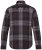JP1880 Shirt Flannel Long Sleeve Dark Brown - Košele - Košele 2XL-10XL
