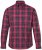 JP1880 Checked Shirt Long Sleeve Red - Košele - Košele 2XL-10XL
