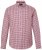 JP1880 Checked Flannel Shirt Long Sleeve Light Red - Košele - Košele 2XL-10XL