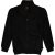 Double Outfitters SEL-1168 Mikina na zips Čierna - Mikiny & mikiny bez kapucne - Mikiny & Mikiny s Kapucňou 2XL-12XL