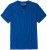 Adamo Silas Regular fit Serafino T-shirt Royal Blue - Tričká - Nadrozmerné tričká - 2XL-14XL