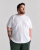 Motley Denim Stockholm T-shirt White - Tričká - Nadrozmerné tričká - 2XL-14XL
