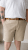 Kam Jeans 3402 Belted Dobby Weave Stretch Chino Shorts Beige - Šortky - Šortky W40-W60