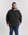 Motley Denim Copenhagen Hoodie Charcoal - Mikiny & mikiny bez kapucne - Mikiny & Mikiny s Kapucňou 2XL-12XL