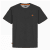 Motley Denim Stockholm T-shirt Charcoal - Tričká - Nadrozmerné tričká - 2XL-14XL